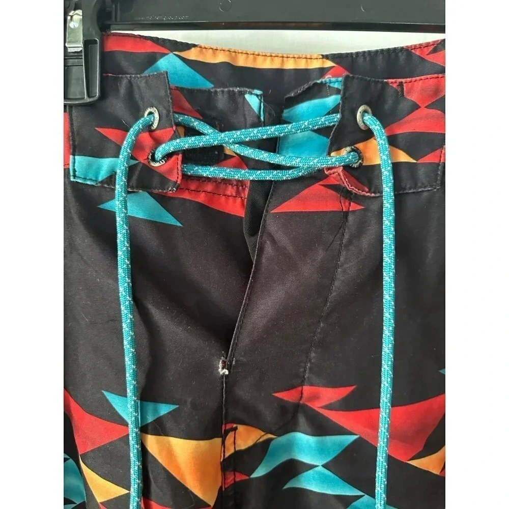 Men’s size Medium Colorful Abstract Swim Trunks